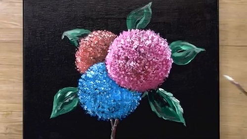 點亮生活之美 趣味藝術(shù)畫中綻放的繡球花燈具