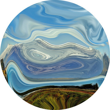 抽象水彩畫 現(xiàn)代裝飾藝術(shù)中的詩意流淌