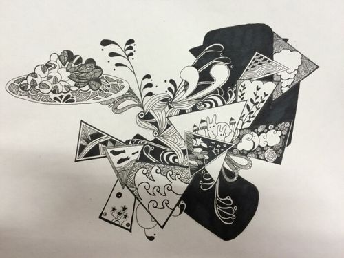 黑白裝飾畫 簡約之美與藝術(shù)表達